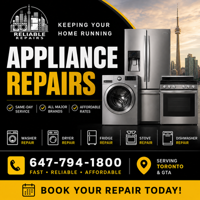 50% OFF SAME DAY Appliance Repair - Daniel, View more