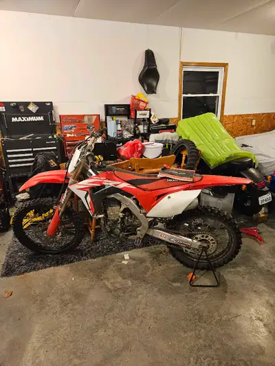 2018 honda crf450r with 90 hours. Great condition, very well maintained. I have had it for 3 years a...
