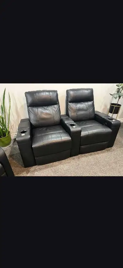 A-Theatre chair love seat, View more