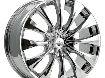 Pacer 776c New chrome wheels 17x7.5. 5x108/114.3 +42 offset Hub bore 73 mm 4 for $500 Plus tax Call...