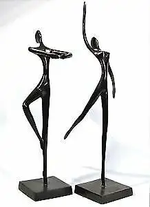 Ballerina Figurine Sculptures set of 2, View more