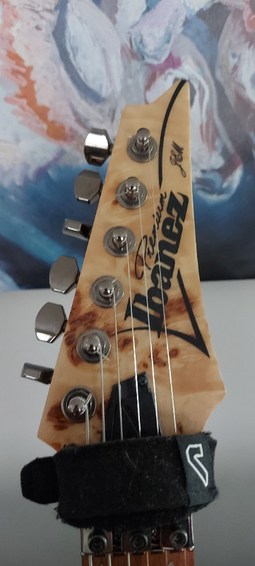 Electric Guitar (Ibanez JEM 77WDP aka "Woody") in Guitars in Mississauga / Peel Region - Image 3