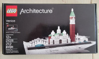 Lego 21026 Architecture Venice Skyline - Brand New in Sealed Box