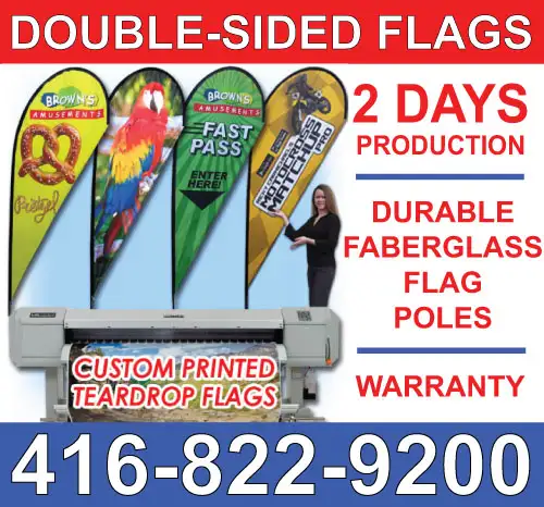 Custom Printed Outdoor Indoor Advertising Flags Feather Teardrop
