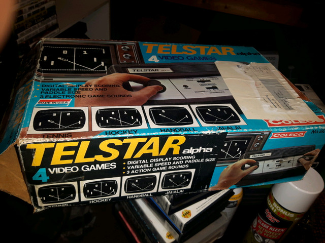 Coleco Telstar in original box.Tested and working.$140 firm in Older Generation in Calgary - Image 4