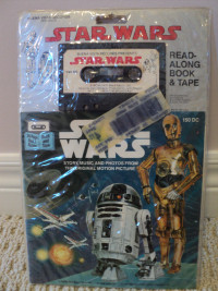 Star Wars Read Along Book and Tape Sealed 1979