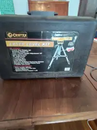 Craftex Laser level kit