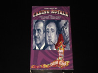 James Bond 007 Casino Royale (1967) Cassette VHS