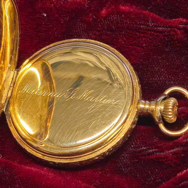 Waltham solid gold pocket watch dans Bijoux et montres  à Saint-Hyacinthe - Image 4