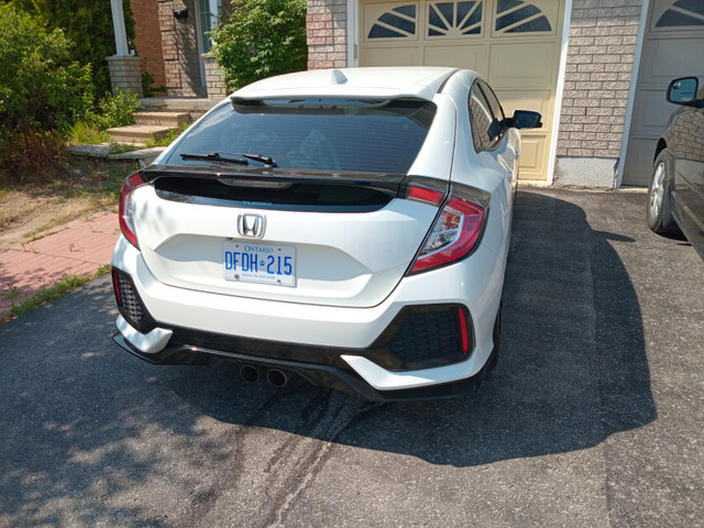 White Honda Civic Sport for sale in Cars & Trucks in City of Toronto