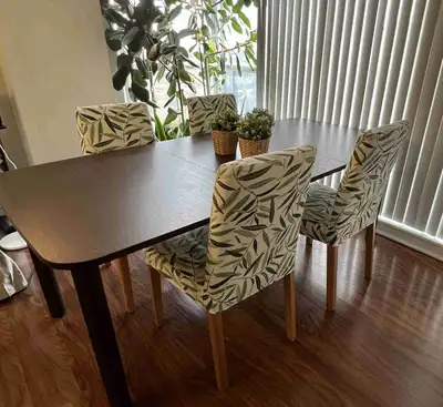 IKEA STRANDTORP Extendable Dining Table + 4 Chairs, View more