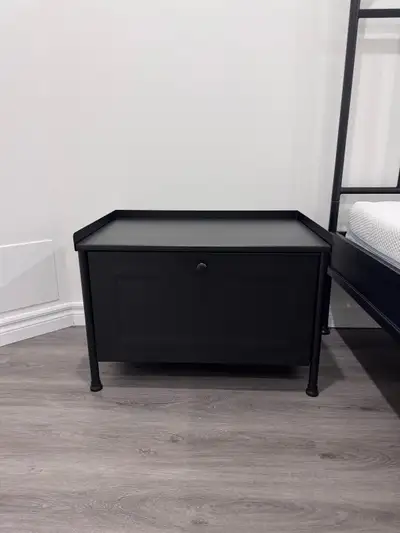 Moving sale! Selling a matching IKEA bedroom set in like-new condition (99% new). Everything was use...
