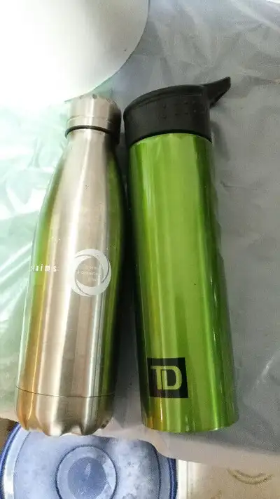 Water bottle, umbrellas, backpack, household items, View more