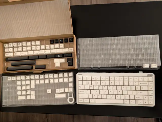 Nuphy Halo75 V2 Keyboard + GMMK White Custom Keycaps64274995091073120