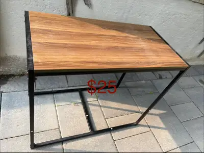 Modern Wood and Metal Desk, View more