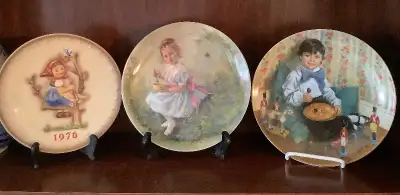 Plates of Art: Little Miss Muffet, Little Jack Horner, Hummel, View more