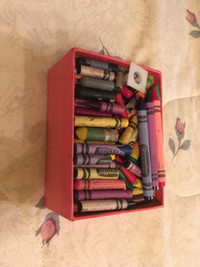 Petite boîte de crayons de cire