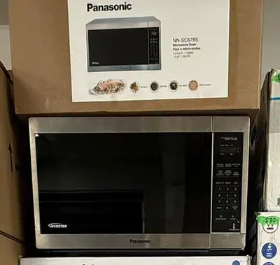 Brand new open box microwave on sale for a limited time at our warehouse, at the best price in the m...