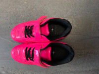 Pink cleats