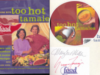 Too Hot Tamales-Signed Hard Cover Cookbook-Milliken Feniger-1997