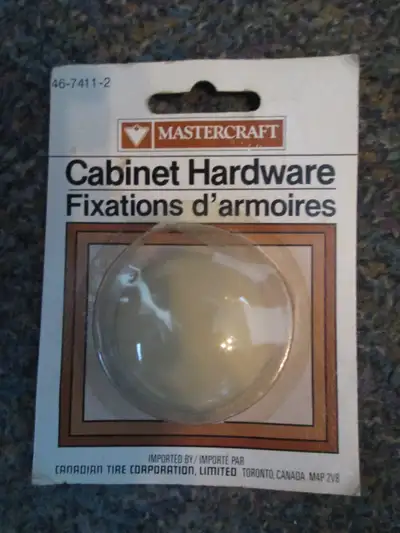 cabinet knob (new still in pkg)., View more