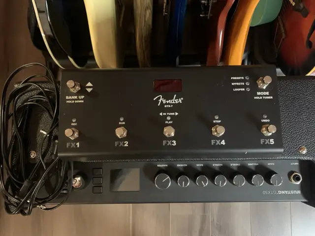Fender Mustang GTX50 + GTX7 Foot Switch  in Amps & Pedals in West Island - Image 5