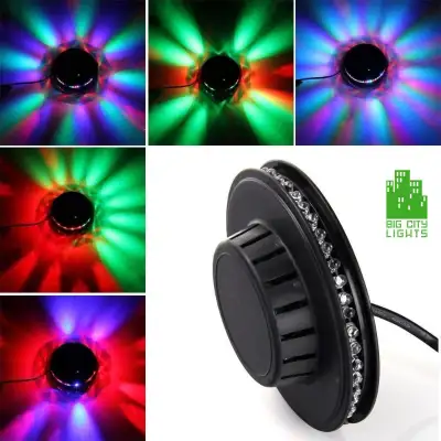 Looking for a great party light at a low cost? Well look no further, The Big City LED UFO light is t...