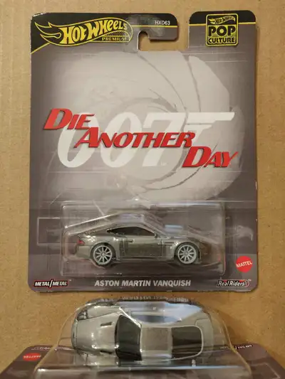 Hot Wheels James Bond 007 Aston Martin Vanquish 1:64 diecast car, View more