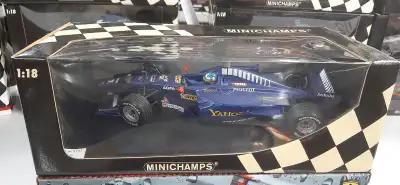 Diecast Prost Peugeot AP03 J.Alesi Minichamps 1/18 Collection Diecast Benetton B194 Herbert Minicham...