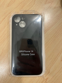 iPhone 14 Black Silicon Case Brand New