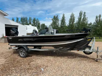 -Lund 1600 Fury SS -40 Hp Mercury 4 stroke w/ electic trim -Minn Kota Terrova 12v 55lb thrust 54”sha...