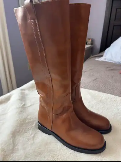 women’s brown mango boots , View more