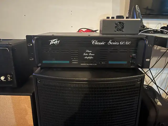 power amp peavy 60/60 tube  in Amps & Pedals in Sherbrooke - Image 2