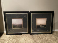 TWO framed pictures 