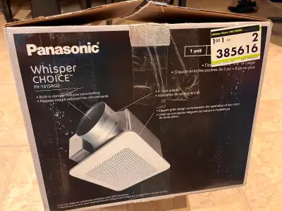 Panasonic Whisper Choice Bathroom Exhaust Fan – FV-1315RQ2, View more