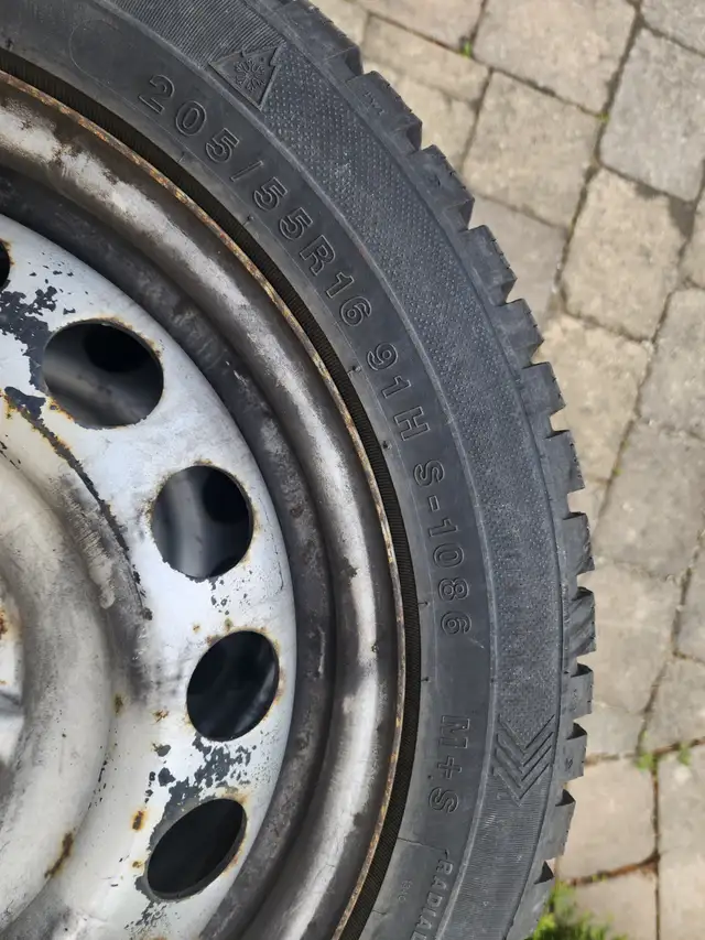 Winter Tires 205 55 R16, on Rims in Tires & Rims in City of Toronto - Image 4