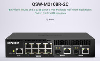 QNAP QSW-M2108R-2C 10GBe Switch