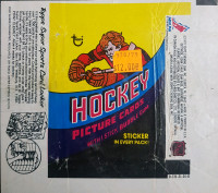 1978 - 79 Hockey wax pac wrapper 