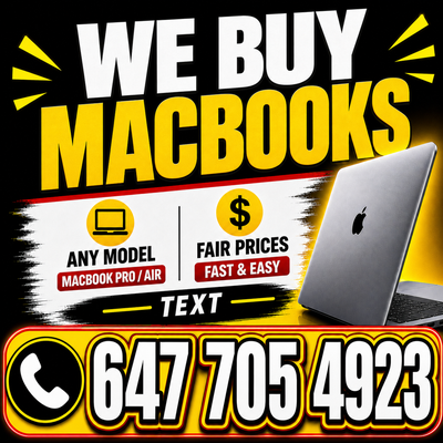 Top Dollar for Macbooks, View more
