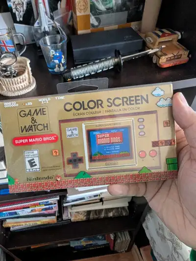 game and watch super Mario Bros, View more