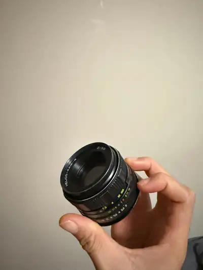 Helios lens 44-4 seviet USSR 2/58 mm M42, View more