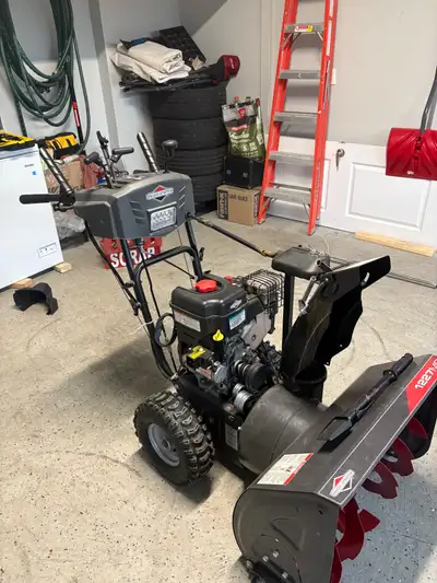 Briggs & Stratton 27” Snow Blower (11.5 HP) – Needs Belt Repair, View more