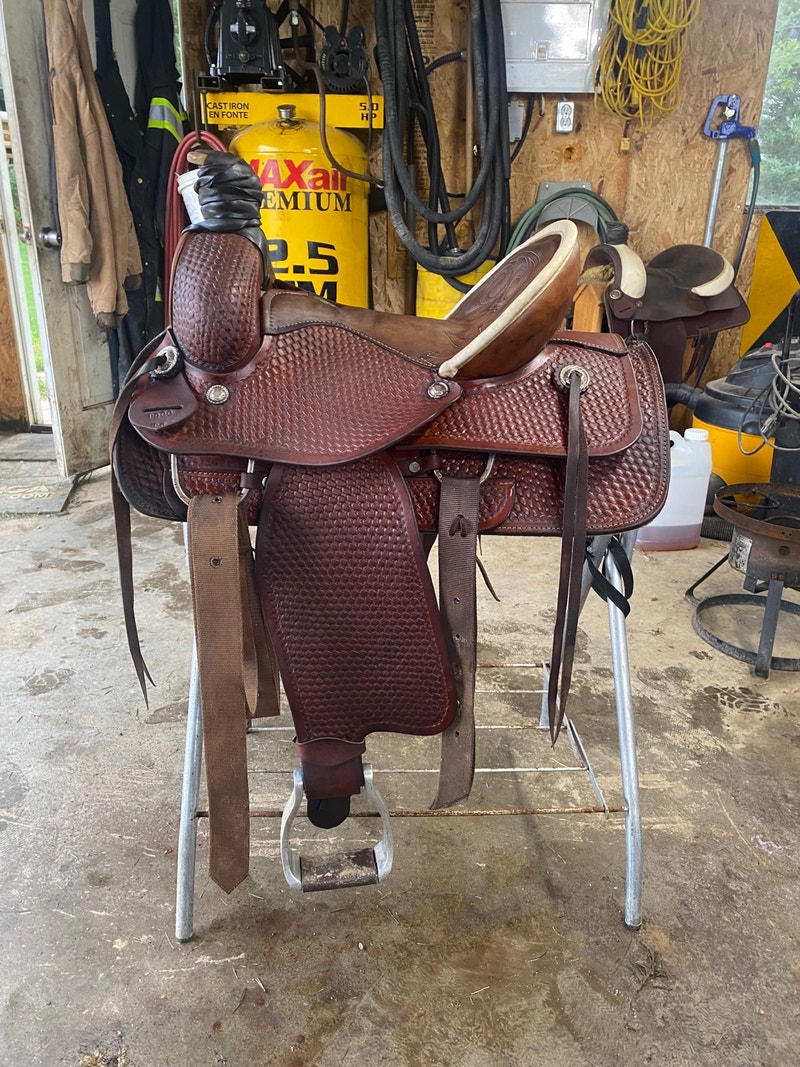 Rope saddle Equestrian & Livestock Accessories London Kijiji