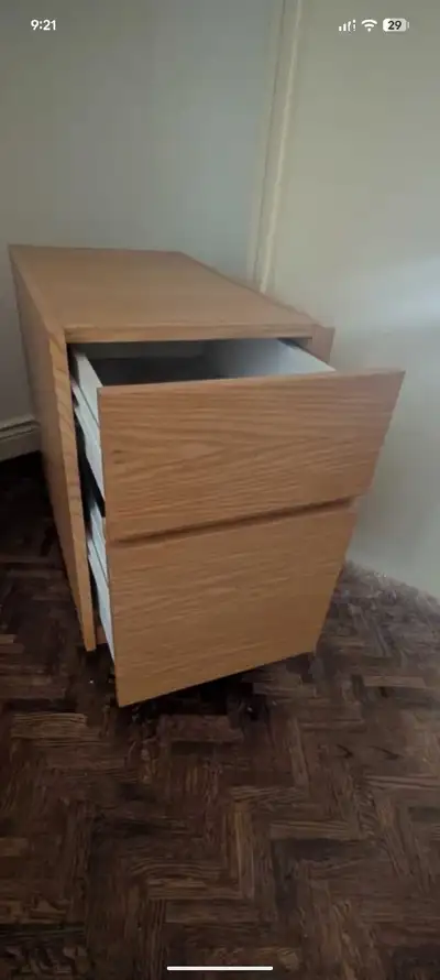 Wooden filing cabinet, View more