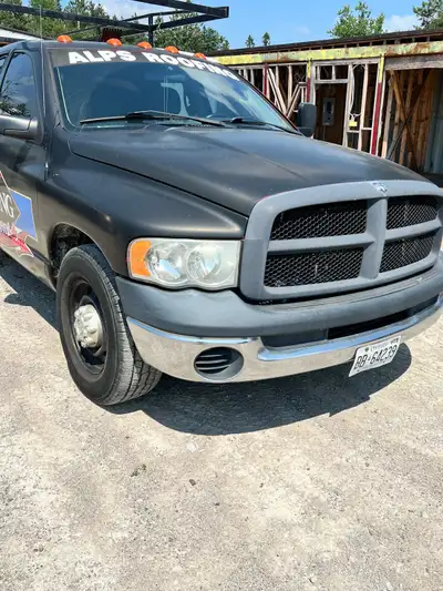 2003 Ram 3500 5.9 Cummins Turbo Diesel Crew Cab , Rear Wheel Drive . Body is in good condition as Tr...