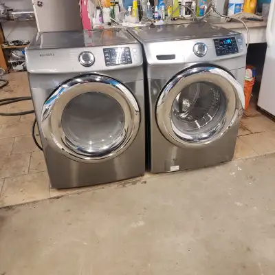 Washer & Dryer Samsung Stackable or S. by side, Free Delivery, View more