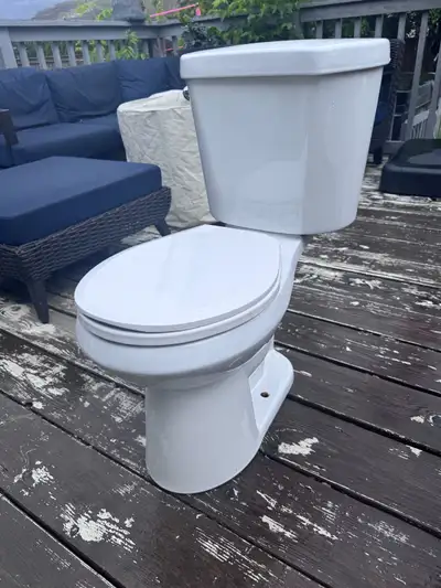 17” glacier bay two piece toilet , View more