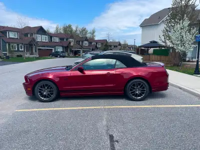 2014 Ford Mustang V6 Premium Convertible Mustang Club of America Edition Eye popping Ruby Red Metall...
