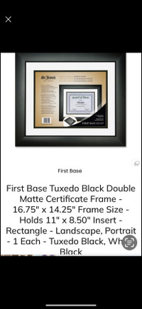 Certificate Frames New
