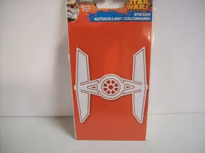 I have the following Star Wars window stickers -Tie Fighter -X-Wing -Yoda -Jyn and K-2SO -Death Troo...